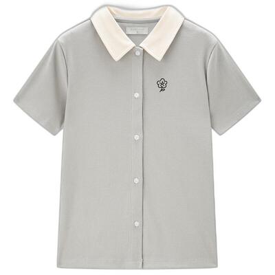 Giordano/佐丹奴刺绣短袖POLO