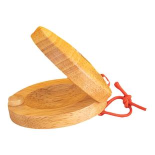 木质响板塑料快板儿童打击乐器奥尔夫早教音乐哒哒舞板专业圆舞板