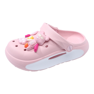 儿童洞洞鞋女童拖鞋夏季中大童女孩室内外穿凉拖鞋防滑软底沙滩鞋
