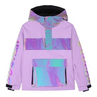 DOOREK蘑菇头新款潮男女儿童反光滑雪服套装单板双防水冬季保暖