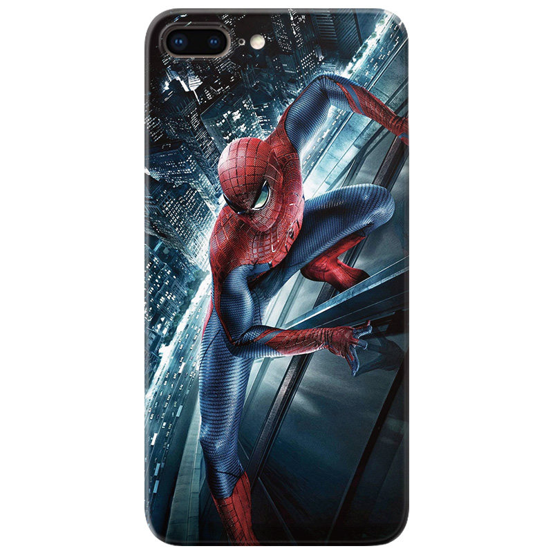 潮流蜘蛛侠适用iPhone8plus苹果X手机壳6s7个性XR欧美xsmax男生se女款防摔软2/3第二三代