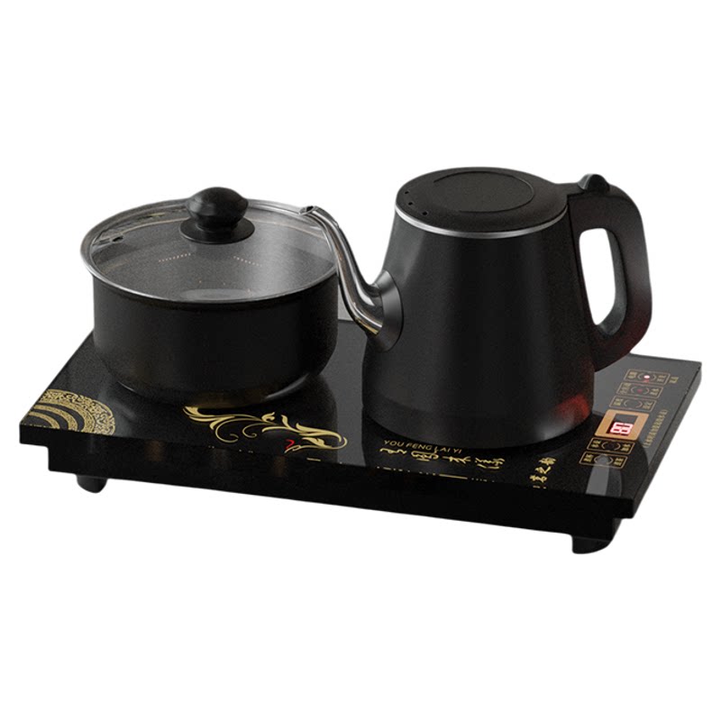 茗之韵新款煮茶器全自动上水蒸煮家用电热玻璃烧水保温茶艺炉