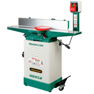 信民6寸箱式平刨H0452直刀螺旋刀移动刨床电刨 Hisimen木工平压刨