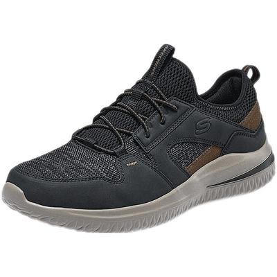 Skechers斯凯奇男鞋秋冬休闲鞋高回弹轻便舒适运动鞋中老年爸爸鞋