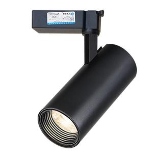 商用轨道灯led服装射灯20w店铺照明灯防眩光cob导轨灯30w超亮聚光