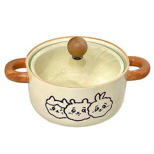 陶瓷带盖泡面碗家用2026新款汤碗个人专用餐具微波炉专用碗釉下彩