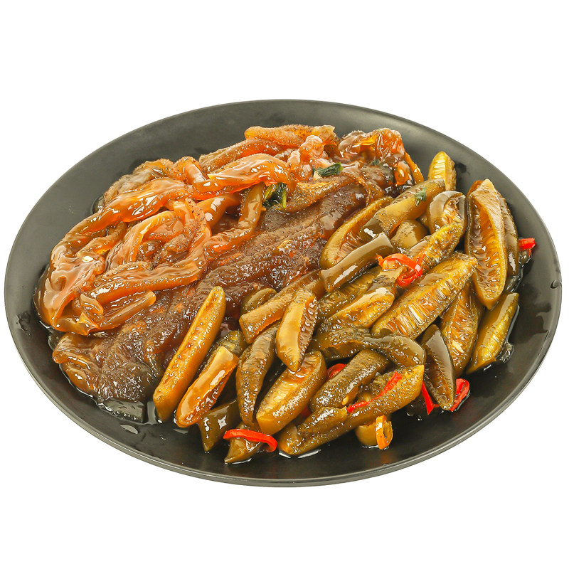 酸辣海蜇丝海松茸组合