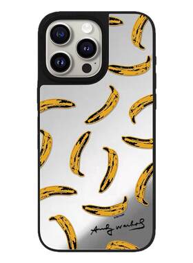 CASETiFiY联名AndyWarhol安迪·沃霍尔香蕉适用苹果iPhone16pro/17ProMax/15plus手机壳14平替13华强北潮牌女