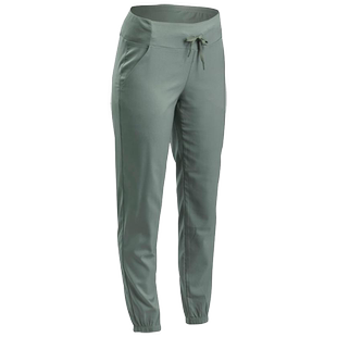 迪卡侬旗舰店速干裤女夏季薄长款透气户外弹力速干运动裤女ODT1