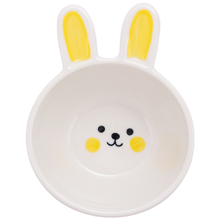 高颜值蘸料碟调料碟调味碟可爱兔子陶瓷小碟子火锅酱油醋碟小菜碟