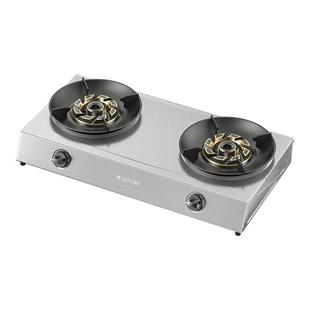 皇冠CROWN燃气灶煤气灶家用双灶天然气嵌入式台式液化气炉灶台XJ8