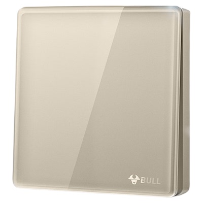 【门店同款】公牛插座旗舰店墙壁开关插座G50墙开金色开一开双控