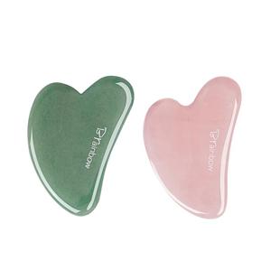 Brainbow玉石刮痧板面部全身通用拨筋按摩脸部提拉美容刮板工具