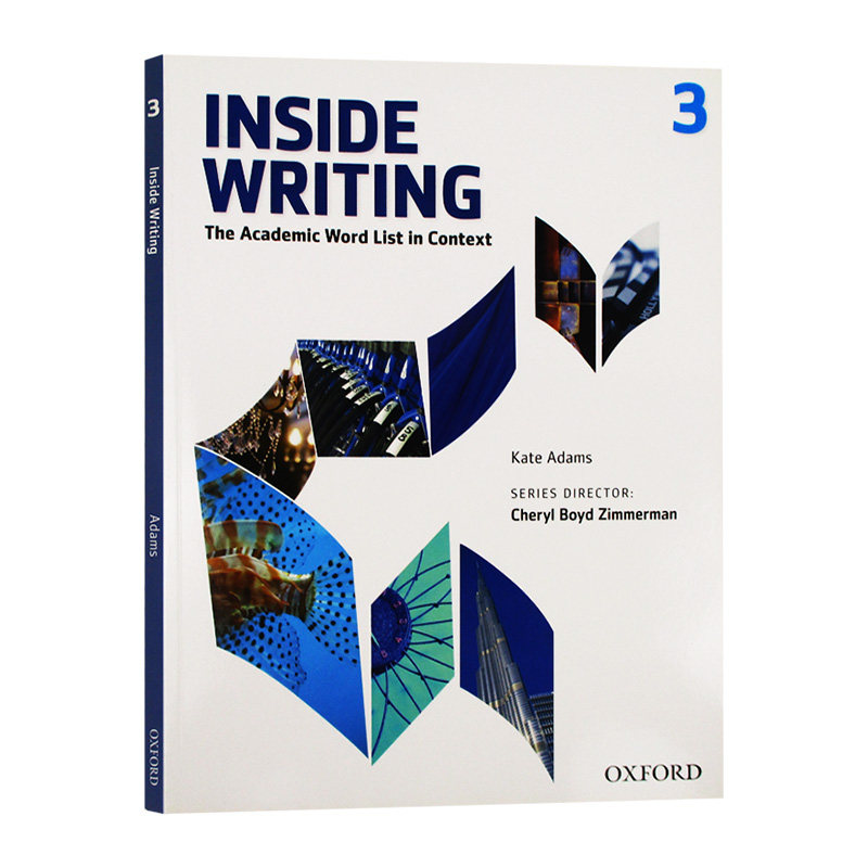 牛津学术写作系列3级 英文原版 Oxford Inside Writing Level 3 Student Book 英语写作技巧教材 学术范文学习工具书 进口英语书籍