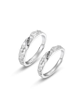 SinceYou火星岩情侣对戒小众