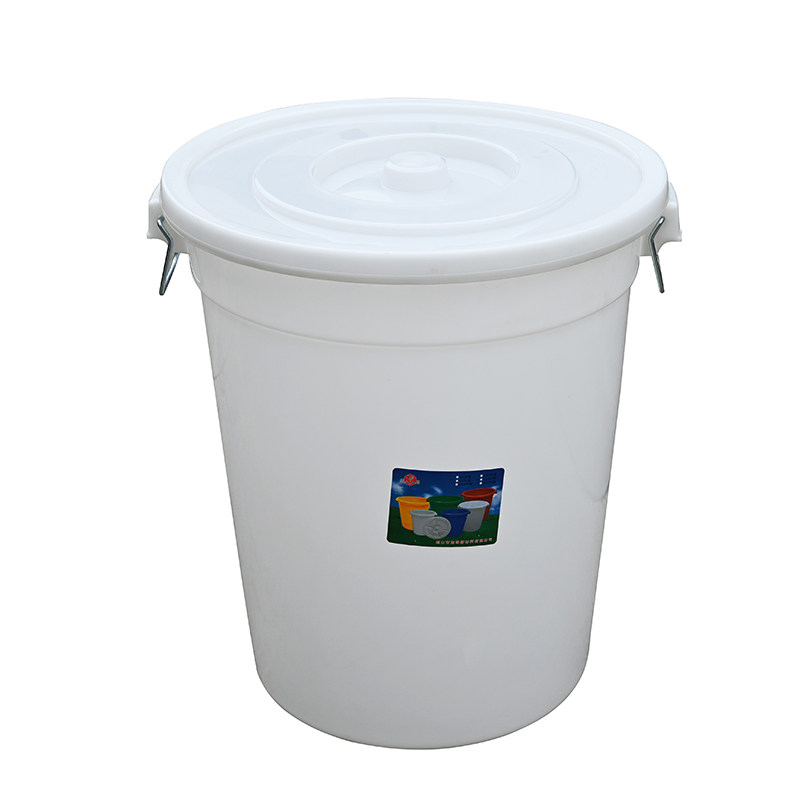 加厚塑料大白桶特大号圆桶食品级胶桶储水桶带盖子200L腌菜泡菜桶