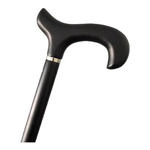 英国绅士手杖男老人实木黑色拐杖英伦拐棍防滑黑色文明棍沃克英