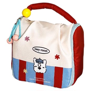 大容量便携式随行包手提翻盖化妆包分层便携收纳包外出旅行洗漱包