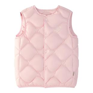 【95绒】25秋冬新款女童轻薄羽绒服儿童洋气保暖羽绒马甲小女孩