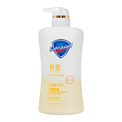 舒肤佳祛痘洁面沐浴露白茶洋甘菊