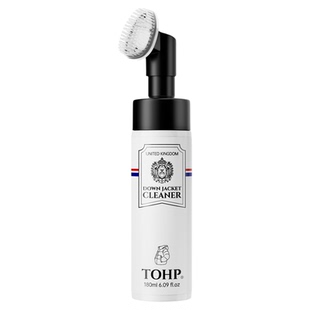 TOHP羽绒服专用清洗剂家用免水洗白色波司登专用免洗干洗剂带刷子