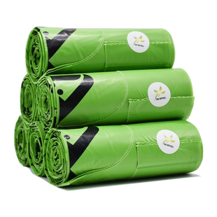 特厚全降解家用垃圾袋手提式厨余专用家用大号超大背心环保塑料袋