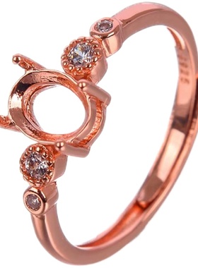 4*65*76多规格椭圆银戒指