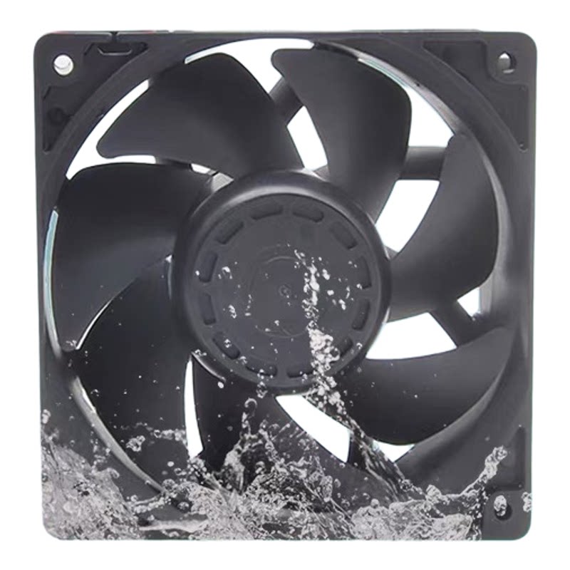 12V 24V 220V防水散热风扇IP68加湿器冰柜雾化器专用工业轴流风机