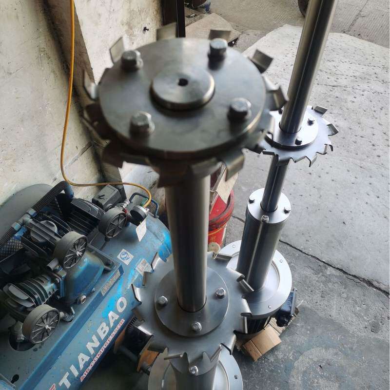 厂家供应食品配料高剪切高速分散机果酱乳化头饮料配液原料分散机