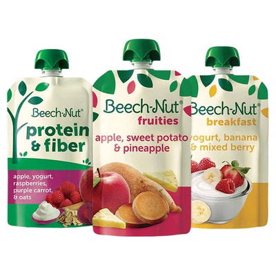 美国进口beech-nut比纳宝宝果泥