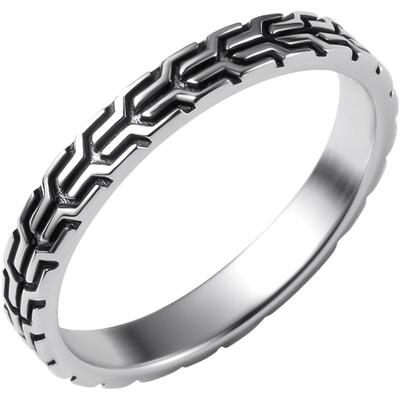 海盗船银饰叠搭戒指女简约小众