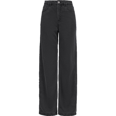 ONLY夹棉直筒裤加厚牛仔裤