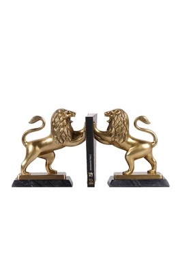 奢华书房纯铜书档欧式美式法式