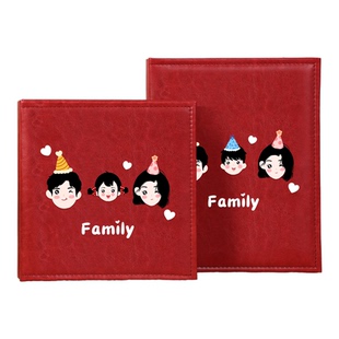 diy大容量覆膜相册本纪念册宝宝成长相册混合尺寸家庭相簿洗照片