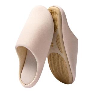 日式无声静音拖鞋女款室内居家用防滑四季木地板软底棉拖鞋秋冬季