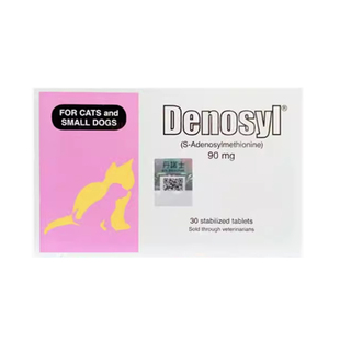 猫倌丹诺士仕护肝片Denosyl宠物犬猫脂肪保健肝黄炎疸传腹水90mg