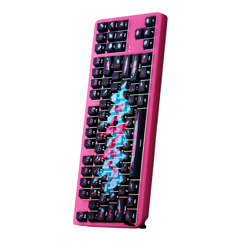 腹灵MK870PRO热插拔机械键盘