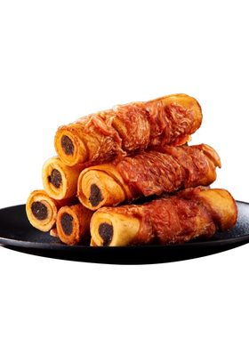 鸭肉缠牛皮夹心卷狗狗专用磨牙棒