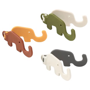 创意大象手机支架桌面床头懒人支撑架便携式钥匙扣折叠手机座神器