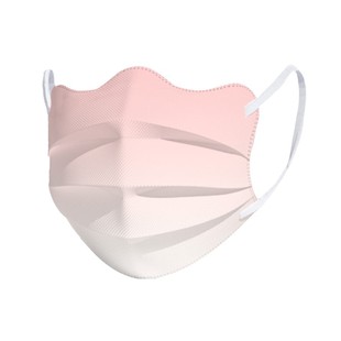 医用外科口罩女士高颜值一次性医疗成人2026新款波浪形蝶腮红渐变