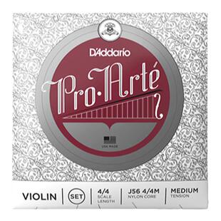达达里奥进口小提琴弦 Pro-Arte尼龙小提琴弦 高级中等张力提琴弦