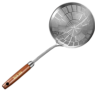 笊篱漏勺304不锈钢大滤勺家用厨房潮汕牛肉火锅商用捞渣捞面饺子