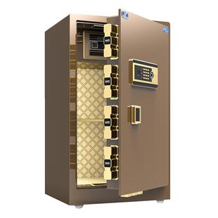 虎牌家用小型保险柜45/60/80CM/1米办公室指纹密码防盗保险箱保管箱智能手机WiFi文件电子床头柜入墙全钢2026