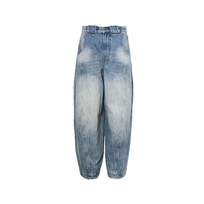 REFUSECLUB廓形牛仔裤