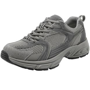 张凌赫同款百丽老爹鞋男女款灰鲸夏网面透气运动休闲鞋B2543BM5