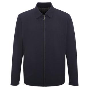 SATCHI沙驰男装男士行政夹克2025秋季新款高端商务翻领干部外套