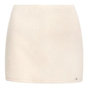 Kroche  奶油慕斯 羊毛混纺 加厚毛呢高腰A字半身裙短裙