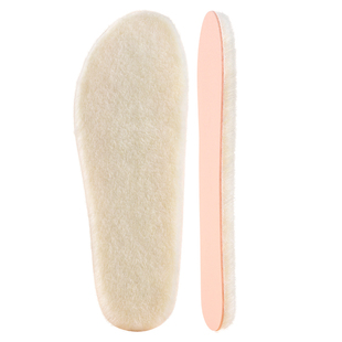 勃肯鞋毛毛鞋垫女款新款冬加厚羊毛保暖棉鞋垫女冬季加绒加厚防寒