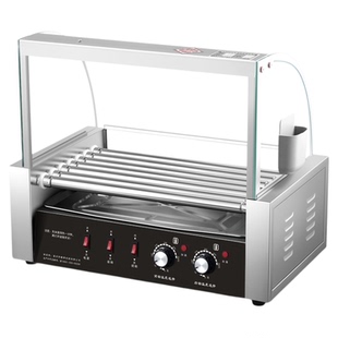 热狗机商用全自动烤肠机小型家用台式烤火腿肠机迷你全自动烤香肠