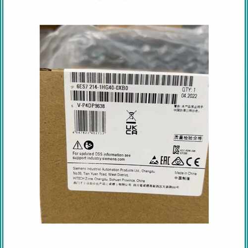 议价6ES7214-1HG40-0XB0 西门子PLC模块 CPU1214C 6ES72141HG400X